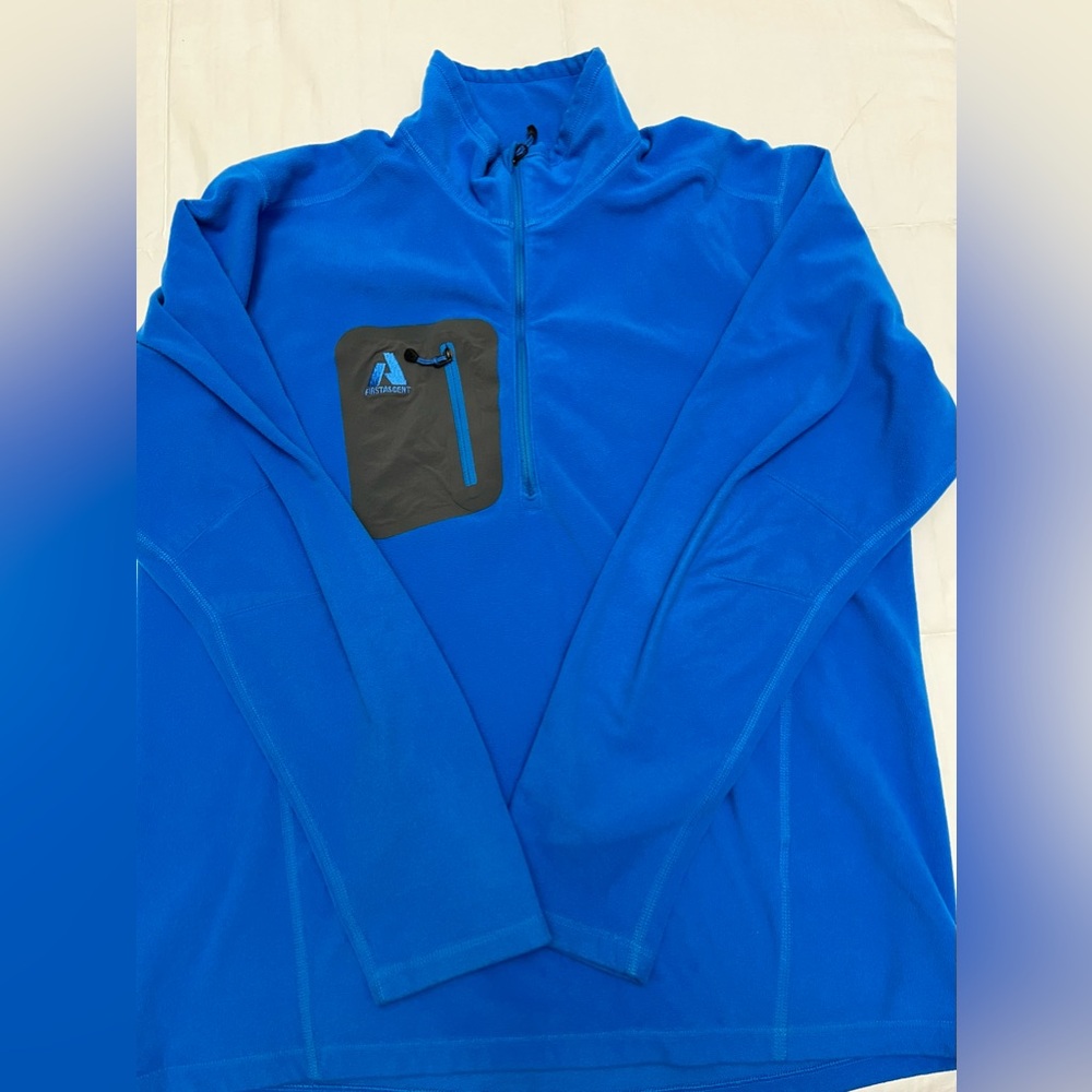 First Ascent micro fleece pullover men’s L